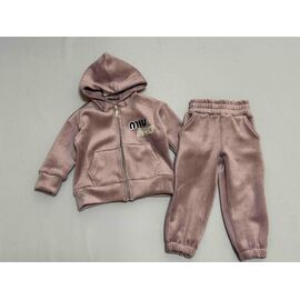 Фотография Костюм детский спортивный на девочку 1604-1 beige р.92-122 "Bright Harmony" недорого оптом от прямого поставщика