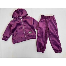Фотография Костюм детский спортивный на девочку 1604-1 purple р.92-128 "Bright Harmony" недорого оптом от прямого поставщика