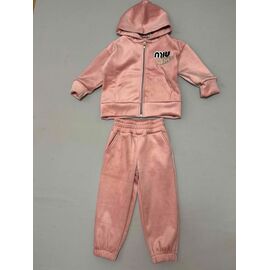 Фотография Костюм детский спортивный на девочку 1604-3 beige р.98-122 "Bright Harmony" недорого оптом от прямого поставщика