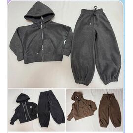 Фотография Костюм детский спортивный на девочку 1855 grey р.134-158 "Bright Harmony" недорого оптом от прямого поставщика