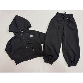 Фотография Костюм детский спортивный на девочку 1855-1 black р.134-158 "Bright Harmony" недорого оптом от прямого поставщика