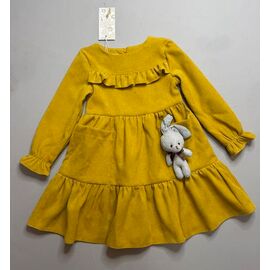 Плаття дитяче на дівчинку 505 yellow р.98-116 "Bright Harmony" недорого оптом від прямого постачальника