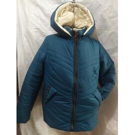 Фотография Куртка женская демисезонная 425 blue р.48-54 "Svetlana" недорого оптом от прямого поставщика