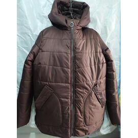 Фотография Куртка женская демисезонная 75 brown р.52-58 "Svetlana" недорого оптом от прямого поставщика