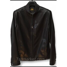 Куртка-косуха чоловіча демісезонна, шкірозамінник, розміри 48-58 "R-RLX" недорого від прямого постачальника