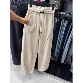 Фотография Штаны спортивные женские 8820 beige р.S-L "Lora" недорого оптом от прямого поставщика