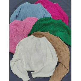 Фотография Свитер женский LR420 white р.one size "Lora" недорого оптом от прямого поставщика