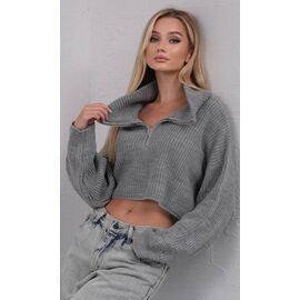 Фотография Свитер женский LR430 grey р.42-48 "Lora" недорого оптом от прямого поставщика