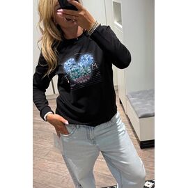 Фотография Свитер женский LR452 black р.one size "Lora" недорого оптом от прямого поставщика