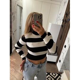 Светр жіночий LR458 black р.one size "Lora" недорого оптом від прямого постачальника