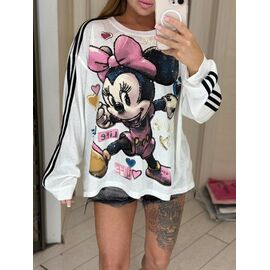 Светр жіночий LR463 white р.one size "Lora" недорого оптом від прямого постачальника