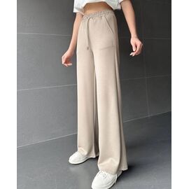 Штани спортивні жіночі LR497 beige р.S-XL "Lora" недорого оптом від прямого постачальника