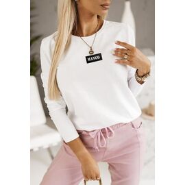 Фотография Свитер женский LR519 white р.one size "Lora" недорого оптом от прямого поставщика