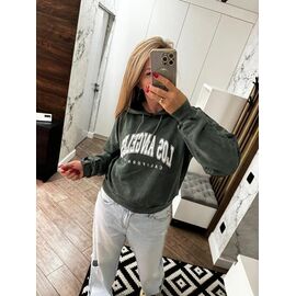 Батник жіночий LR539 d.grey р.one size "Lora" недорого оптом від прямого постачальника