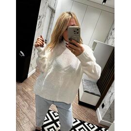 Светр жіночий LR562 white р.one size "Lora" недорого оптом від прямого постачальника