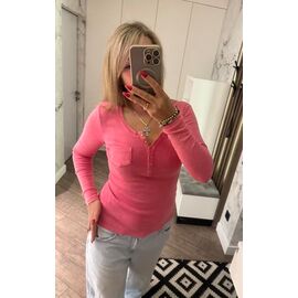 Светр жіночий LR586 pink р.one size "Lora" недорого оптом від прямого постачальника