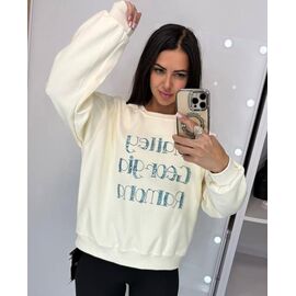 Светр жіночий LR597 l.beige р.42-46 "Lora" недорого оптом від прямого постачальника