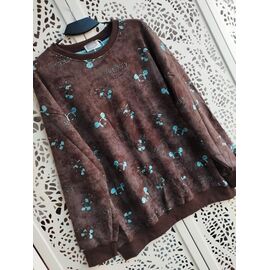Светр жіночий LR608 brown р.one size "Lora" недорого оптом від прямого постачальника