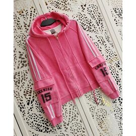 Кофта спортивна жіноча LR612 pink р.42-46 "Lora" недорого оптом від прямого постачальника