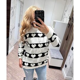 Светр жіночий LR615 white р.46-48 "Lora" недорого оптом від прямого постачальника