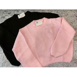 Светр жіночий LR628 pink р.one size "Lora" недорого оптом від прямого постачальника