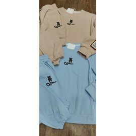 Костюм спортивний жіночий теплий LR647 beige р.S-L "Lora" недорого оптом від прямого постачальника