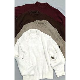 Светр жіночий LR652 brown р.one size "Lora" недорого оптом від прямого постачальника