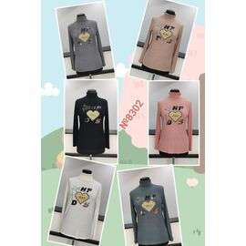 Фотография Гольф женский 8302 mix р.3XL-6XL "Desselil" недорого оптом от прямого поставщика