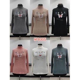 Фотография Гольф женский 8305 mix р.3XL-6XL "Desselil" недорого оптом от прямого поставщика