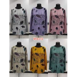 Фотография Свитер женский 8310 mix р.3XL-6XL "Desselil" недорого оптом от прямого поставщика