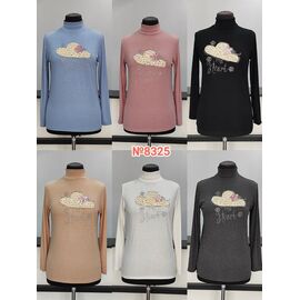 Фотография Гольф женский 8325 mix р.3XL-6XL "Desselil" недорого оптом от прямого поставщика