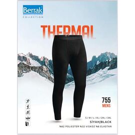 Термобілизна чоловіча 755-1 black (2XL-5XL) р.2XL-3Xl "DONELLA" недорого оптом від прямого постачальника