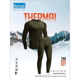 Термобілизна чоловіча 760 khaki р.S-XL "DONELLA" недорого оптом від прямого постачальника