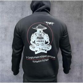 Фотография Худи мужской 1188 black р.M-3XL "Madoka" недорого оптом от прямого поставщика