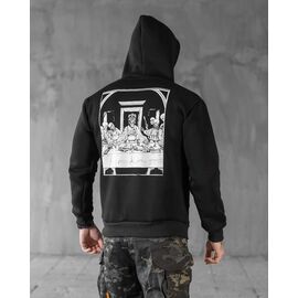 Фотография Худи мужской 1193 black р.M-3XL "Madoka" недорого оптом от прямого поставщика