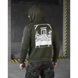 Фотография Худи мужской 1194 khaki р.M-3XL "Madoka" недорого оптом от прямого поставщика