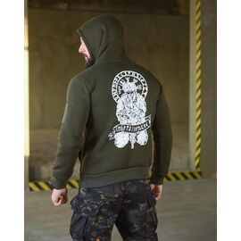 Фотография Худи мужской 1196 khaki р.M-3XL "Madoka" недорого оптом от прямого поставщика