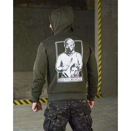 Фотография Худи мужской 1198 khaki р.M-3XL "Madoka" недорого оптом от прямого поставщика