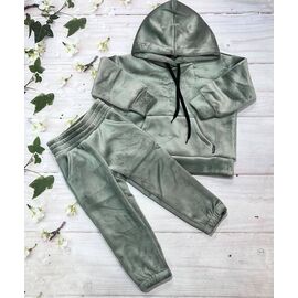 Костюм дитячий спортивний теплий на дівчинку 933 green р.98-116 "Baykush" недорого оптом від прямого постачальника