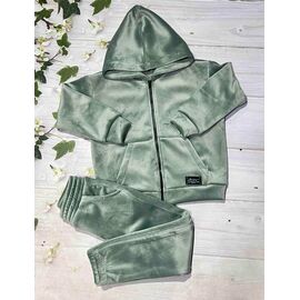 Костюм дитячий спортивний теплий на дівчинку 1053 mint р.122-140 "Baykush" недорого оптом від прямого постачальника