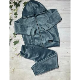 Костюм дитячий спортивний теплий на дівчинку 1053 green р.122-140 "Baykush" недорого оптом від прямого постачальника