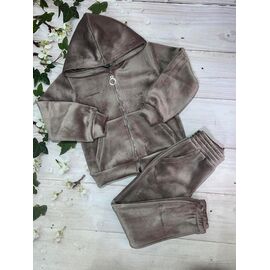 Костюм дитячий спортивний теплий на дівчинку 207 nude р.122-140 "Baykush" недорого оптом від прямого постачальника