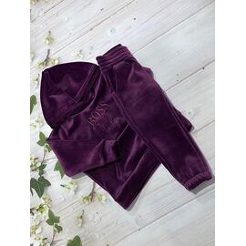 Костюм дитячий спортивний теплий на дівчинку 888 violet р.92-116 "Baykush" недорого оптом від прямого постачальника