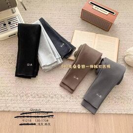 Лосини дитячі теплі на дівчинку 91218 black р.130-170 "Baykush" недорого оптом від прямого постачальника