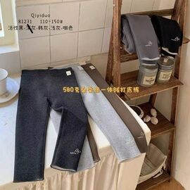 Лосини дитячі теплі на дівчинку 81231 l.grey р.110-150 "Baykush" недорого оптом від прямого постачальника