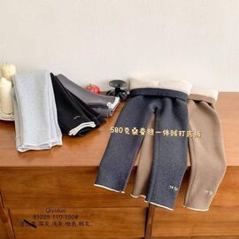 Фотография Лосины детские тёплые на девочку 81225 brown р.110-150 "Baykush" недорого оптом от прямого поставщика