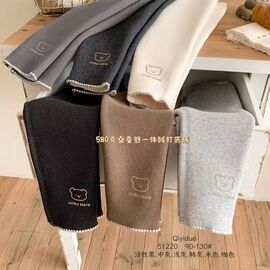 Лосини дитячі теплі на дівчинку 51220 brown р.90-130 "Baykush" недорого оптом від прямого постачальника