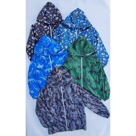 Куртка дитяча демісезонна на хлопчика B520 d.blue-black р.6-10 "Baykush" недорого оптом від прямого постачальника