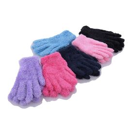 Рукавички дитячі на дівчинку W5 mix р.7-9 "Descarrilado" недорого оптом від прямого постачальника