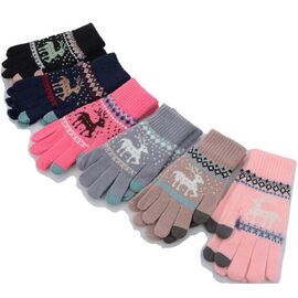 Рукавички дитячі унісекс W21 mix р.one size "Descarrilado" недорого оптом від прямого постачальника